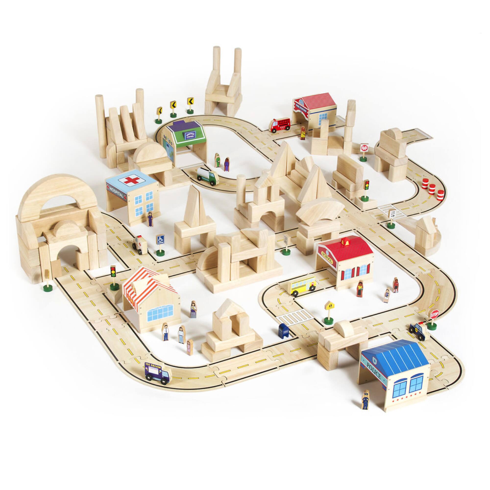 Guidecraft® Community & Roadway Essentials Set